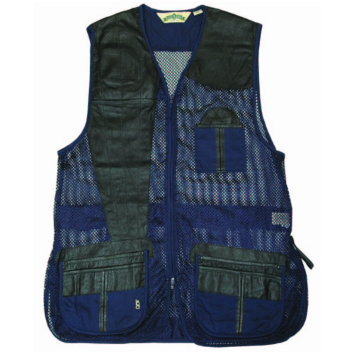 Bob Allen Mesh And Leather Shooting Vest Camofire Discount Hunting