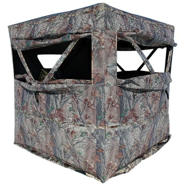 Muddy Prevue Man Full See Through Mesh Ground Blind Camofire