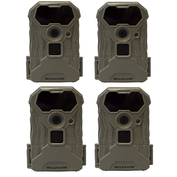 WILDVIEW WV12 12MP TRAIL CAMERA 4 PACK - NEW Photo