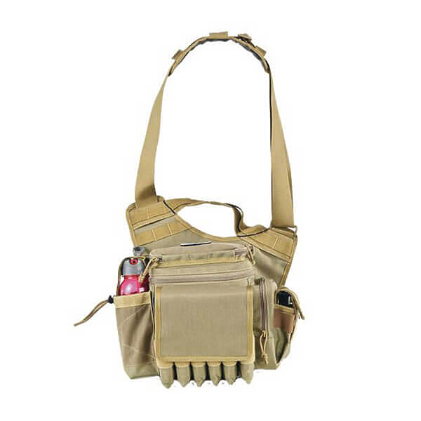 G.P.S. RAPID DEPLOYMENT SLING PACK WITH HANDGUN HOLSTER - Camofire