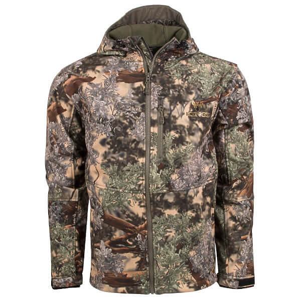 KING'S KC1 SOFT SHELL HOODED JACKET - Camofire Discount Hunting Gear ...