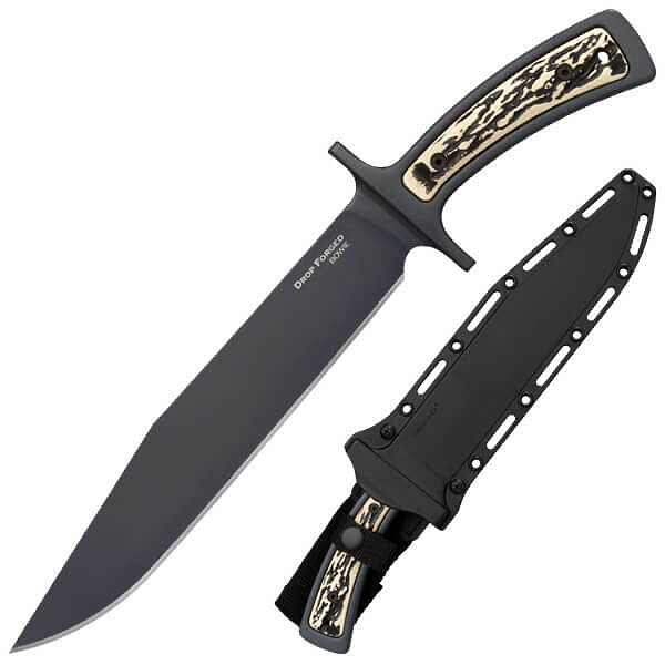 COLD STEEL DROP FORGED BOWIE FIXED KNIFE Photo