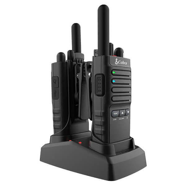 COBRA PX652 PRO BUSINESS 2-WATT FRS WALKIE TALKIES W/ HEADSET ...