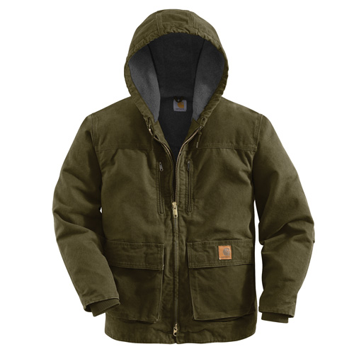 CARHARTT SANDSTONE SHERPA LINED JACKSON COAT - Camofire Discount ...