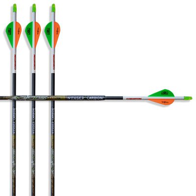 EASTON ST AXIS WHITE LOGO WRAPPED N-FUSED CARBON ARROWS - Camofire ...