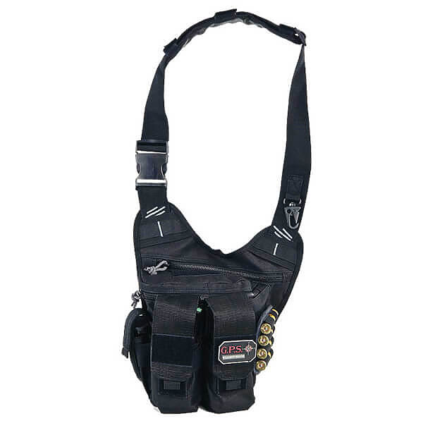 G.P.S. RAPID DEPLOYMENT SLING PACK WITH HANDGUN HOLSTER - Camofire