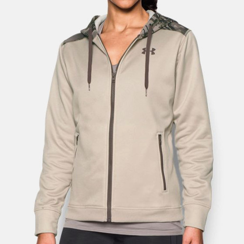 UNDER ARMOUR WOMENS ICON CALIBER FULL ZIP HOODIE - Camofire Discount ...