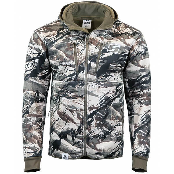 SOLO HNTR POWER FLEECE FULL ZIP HOODED JACKET - Camofire Discount ...