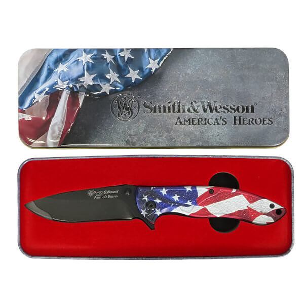 Smith & Wesson America's Heros with .3006 Knife Tin