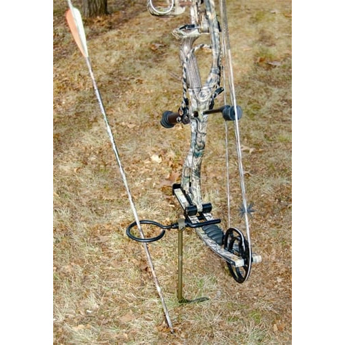 HME ARCHERS GROUND STAKE W/ ARROW RING - Camofire Discount Hunting Gear ...