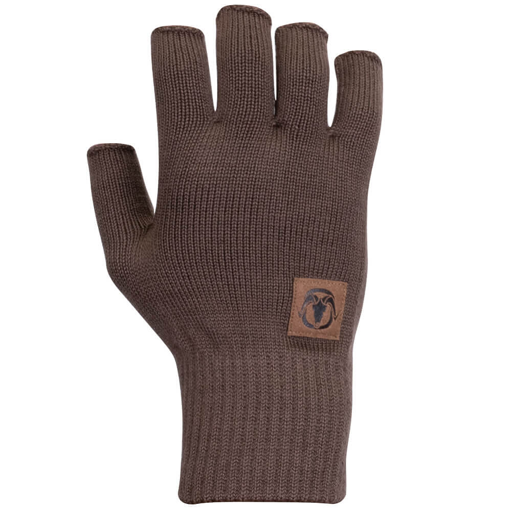 Fingerless wool hunting gloves online