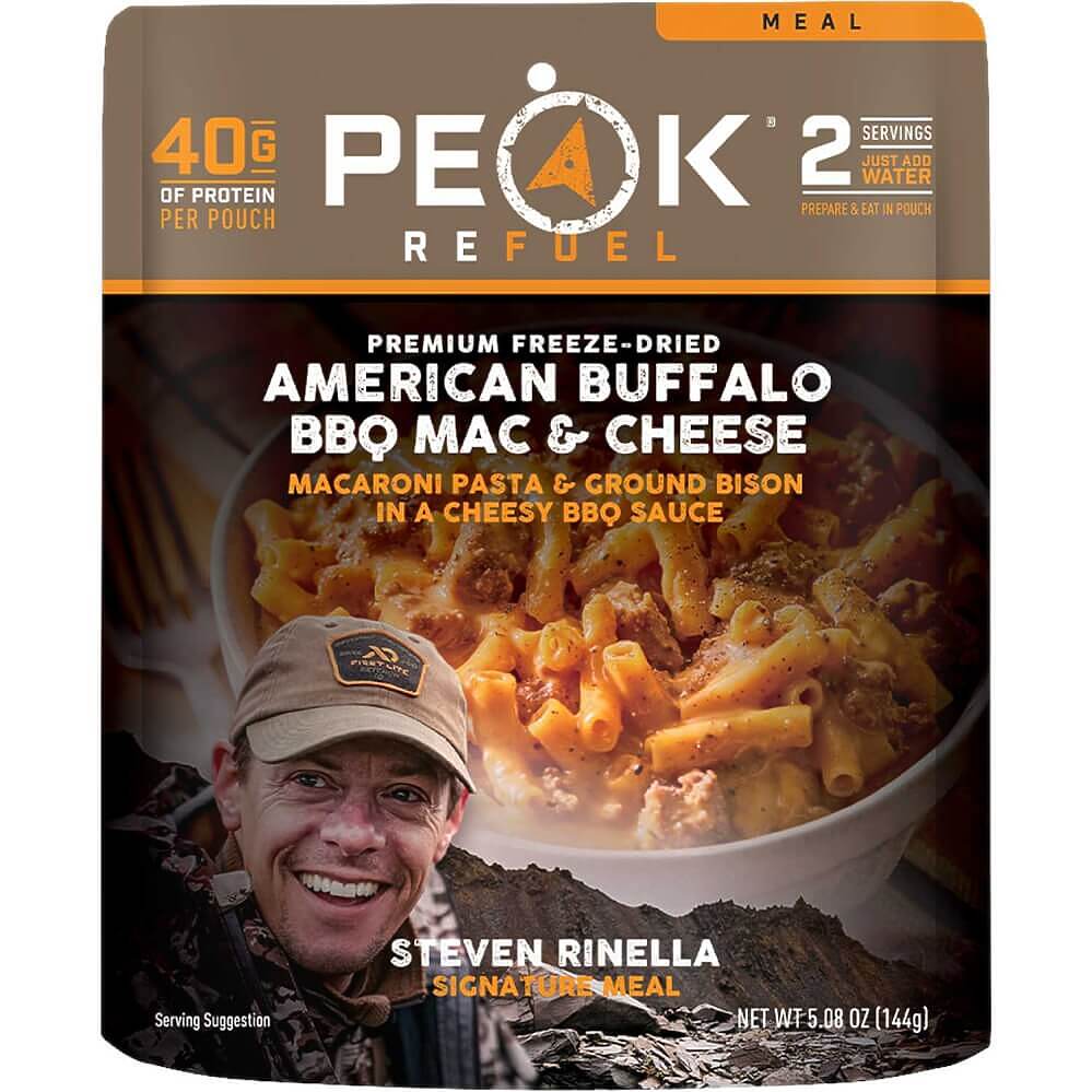 PEAK REFUEL STEVEN RINELLA SIGNATURE BUFFALO BBQ MAC N CHEESE FREEZE ...