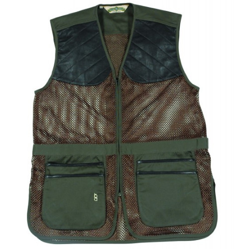 BOB ALLEN FULL-MESH DUAL LEATHER PAD SHOOTING VEST - Camofire Discount ...