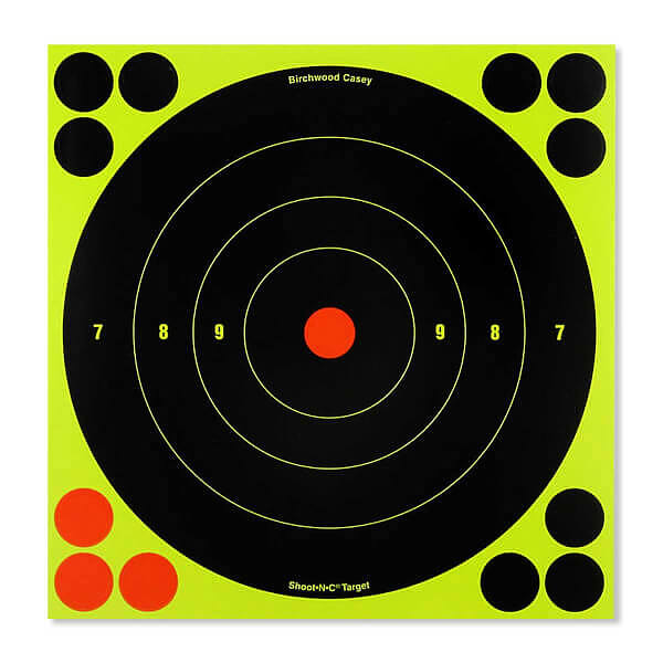 BIRCHWOOD CASEY SHOOT-N-C 8 INCH TARGET - 30 PACK - Camofire Discount ...