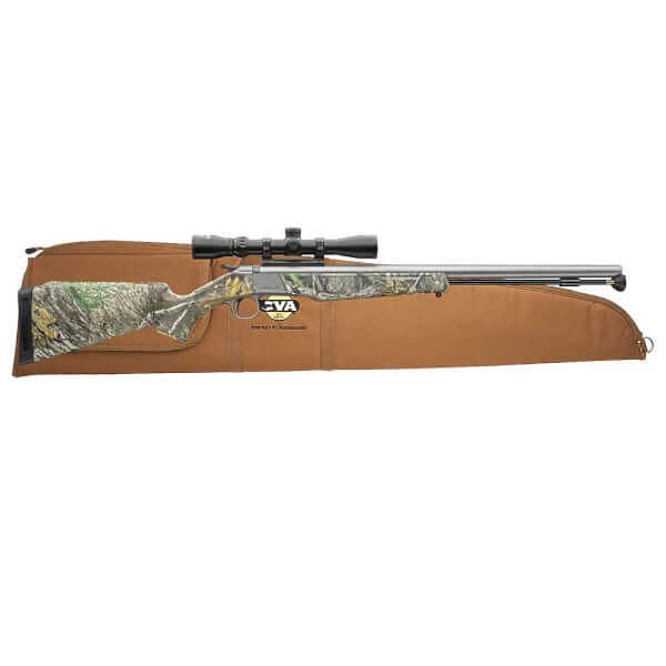 CVA MUZZLELOADER WOLF V2 SS/EDGE .50 CAL. W/ KONUSSHOT 3-9X32 ...