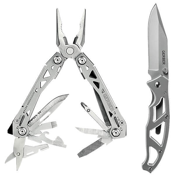 GERBER SUSPENSION NXT MULTI-TOOL AND PARAFRAME KNIFE COMBO Photo