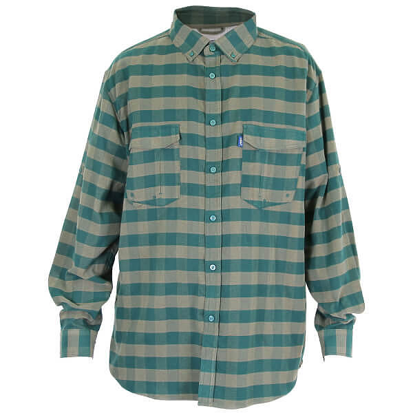 AFTCO BUFFALO BILL LONG SLEEVE FLANNEL SHIRT - Camofire Discount