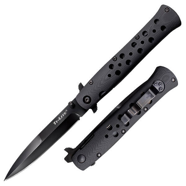 COLD STEEL 4IN TI-LITE G-10 SWITCHBLADE KNIFE Photo